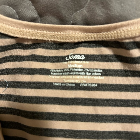 ⭐️ Soma MED. striped ladies tank tops - set of 2 - Picture 4 of 4